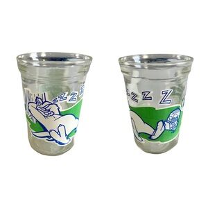Looney Tunes Welches Cups Vintage 90s Pair Set of 2 GREAT GIFT ALERT